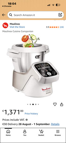 Moulinex cuisine companion - moulinex,